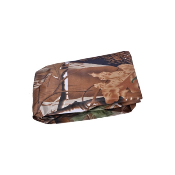 Husa rucsac camping si escalada, impermeabila, camuflaj frunze