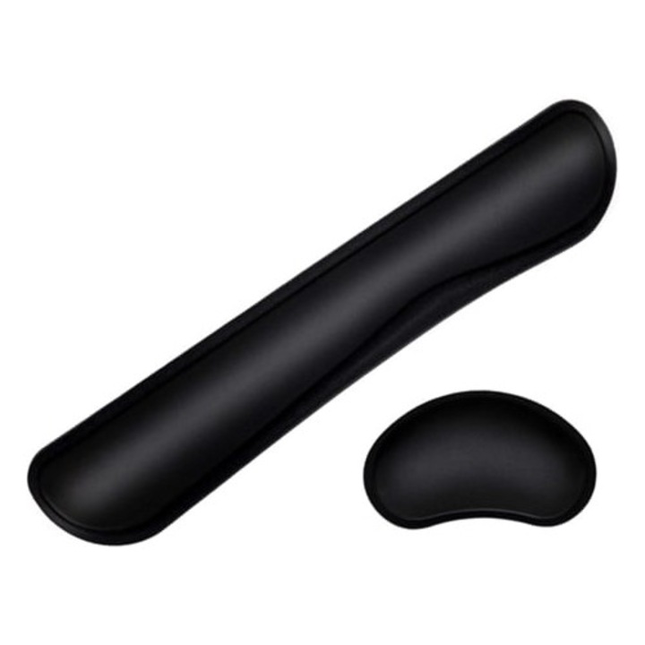 Memóriahabos csuklótámasz, ergonomikus kialakítás, csúszásmentes texturált alap, játékhoz