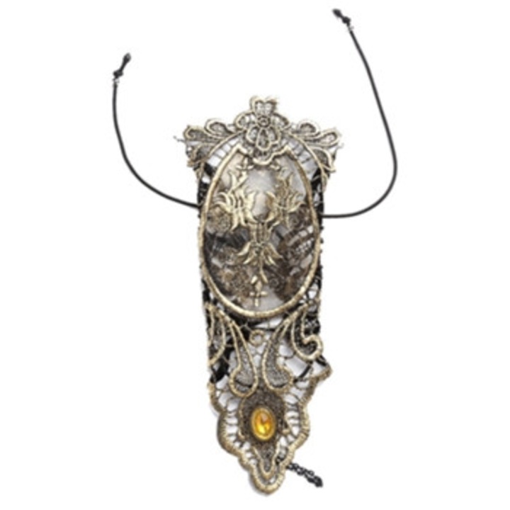 Állítható kézi táska, elegáns vintage gótikus női karkötő, bűbájjal, állítható design, finoman kidolgozott (állítható)