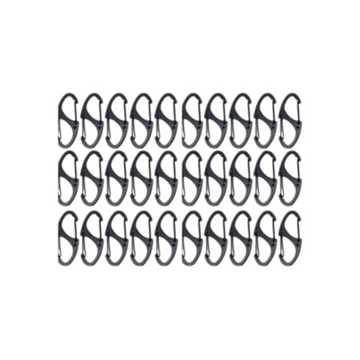 Set 30 carabine mici din aliaj de aluminiu, pentru chei