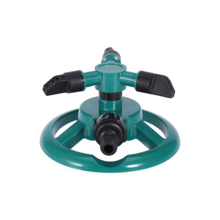 3 fúvókás, 360°-ban forgó öntözőfej kerti öntözéshez
