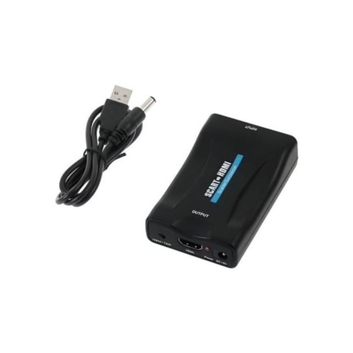 Adaptor Scart la HDMI 1080p, set