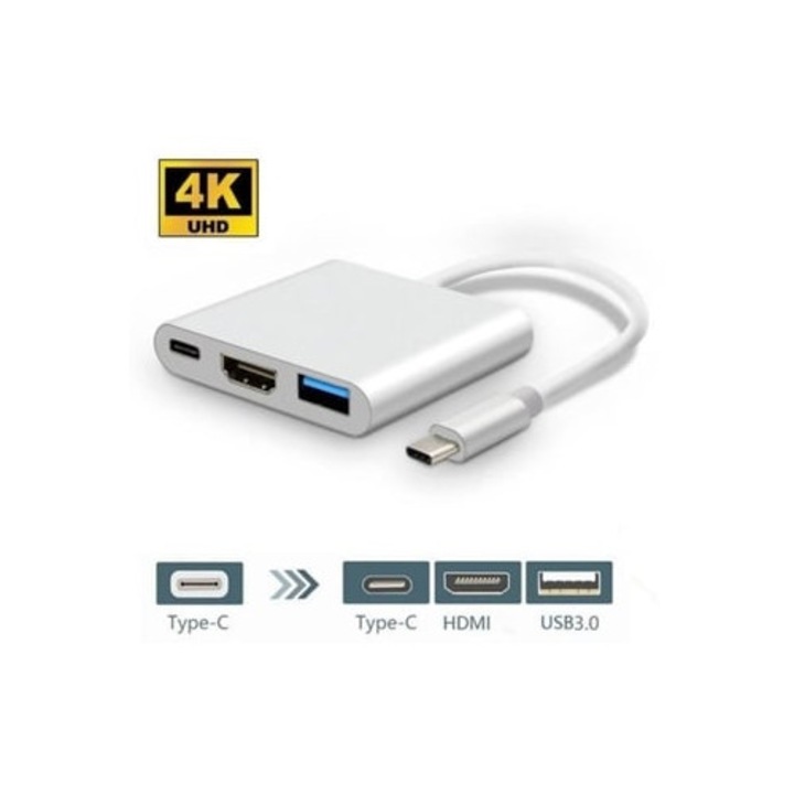 USB Type C – HDMI / USB 3.0 / USB 3.1 adapter