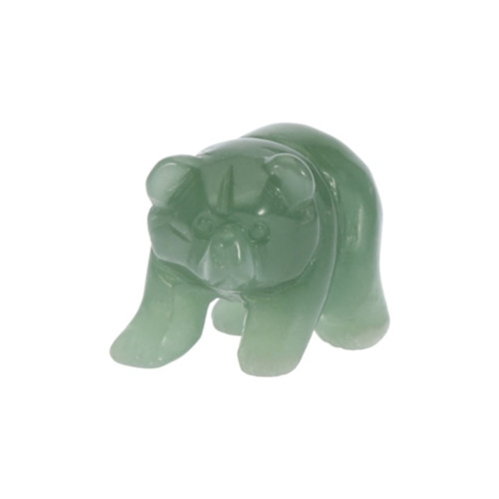 Zöld Kristály Feng Shui Szerencse Elefánt Szobor, Kis Kézzel Készített Dekoráció