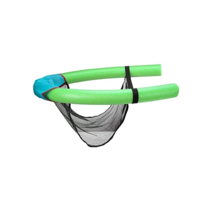 Плуващ стол за басейн, удобен, щадящ кожата, зелен