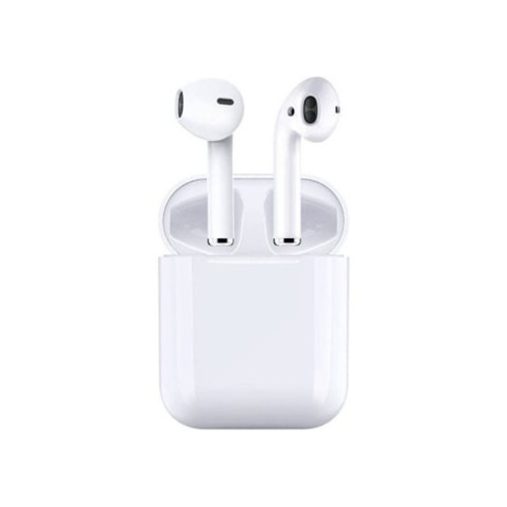 Vezeték nélküli Bluetooth fülhallgató, In Ear, fehér