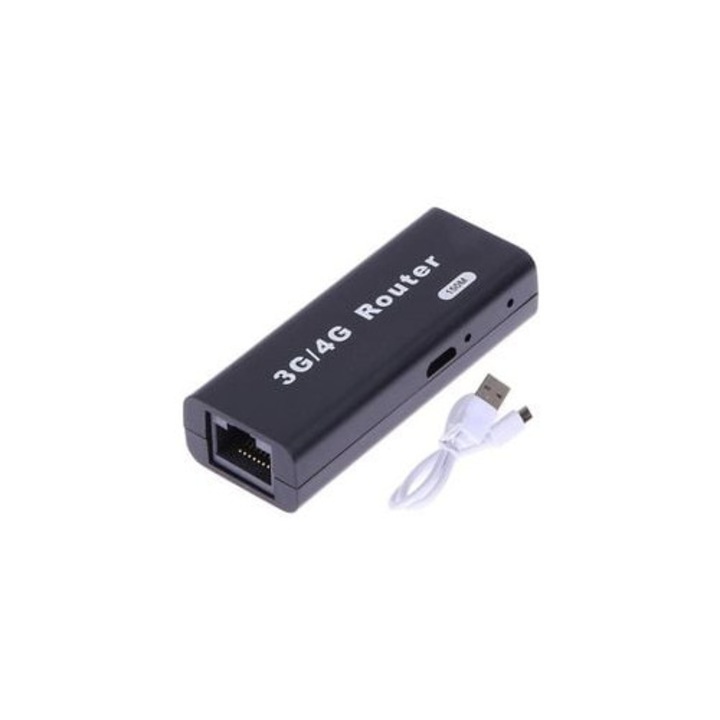 Безжичен преносим рутер 3G/4G, 150Mbps, с USB кабел, комплект