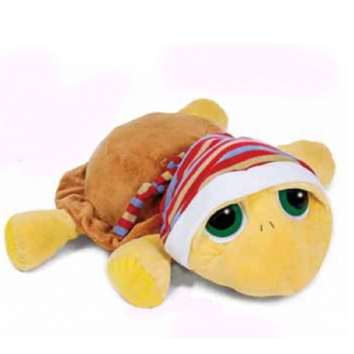 Плюшена играчка Russ Berrie костенурка с шапка 96277, 70см