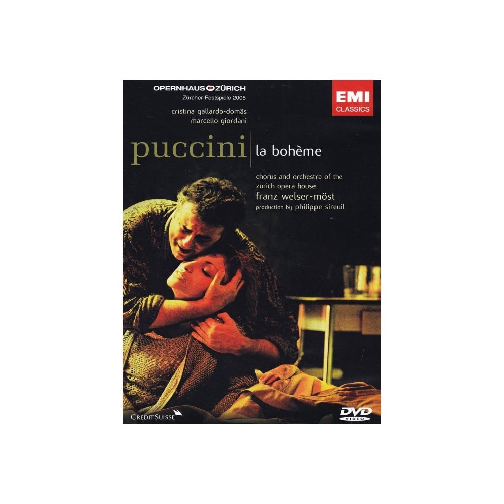 Chorus and orchestra of the Zurich Opera House-Franz-Welser Most - Puccini La Boheme (DVD)