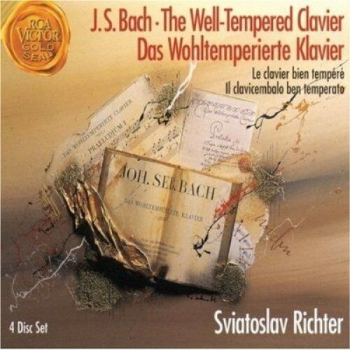 Sviatoslav Richter - Bach:The well tempered clavier (4CD)
