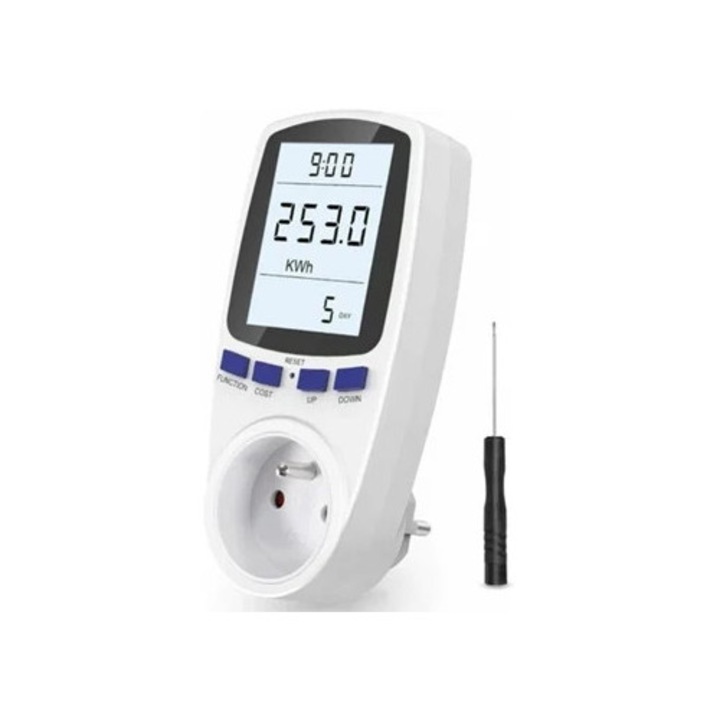 Monitor digital de consum energetic, protectie la suprasarcina, monitorizare