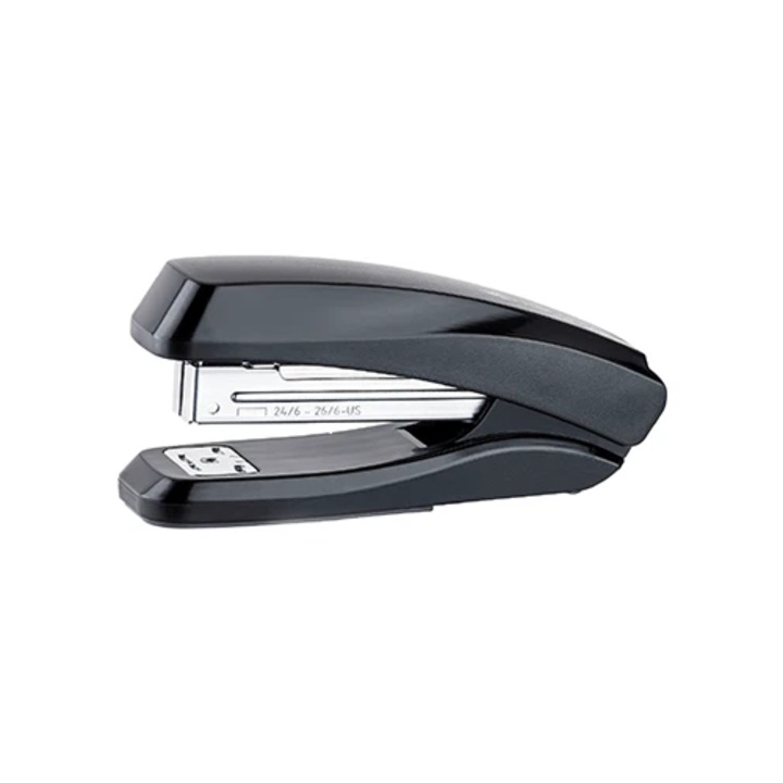 Capsator Kangaro Executive ES-335P, 24/6 - 26/6, 20 coli, 65mm, metal, negru, blister