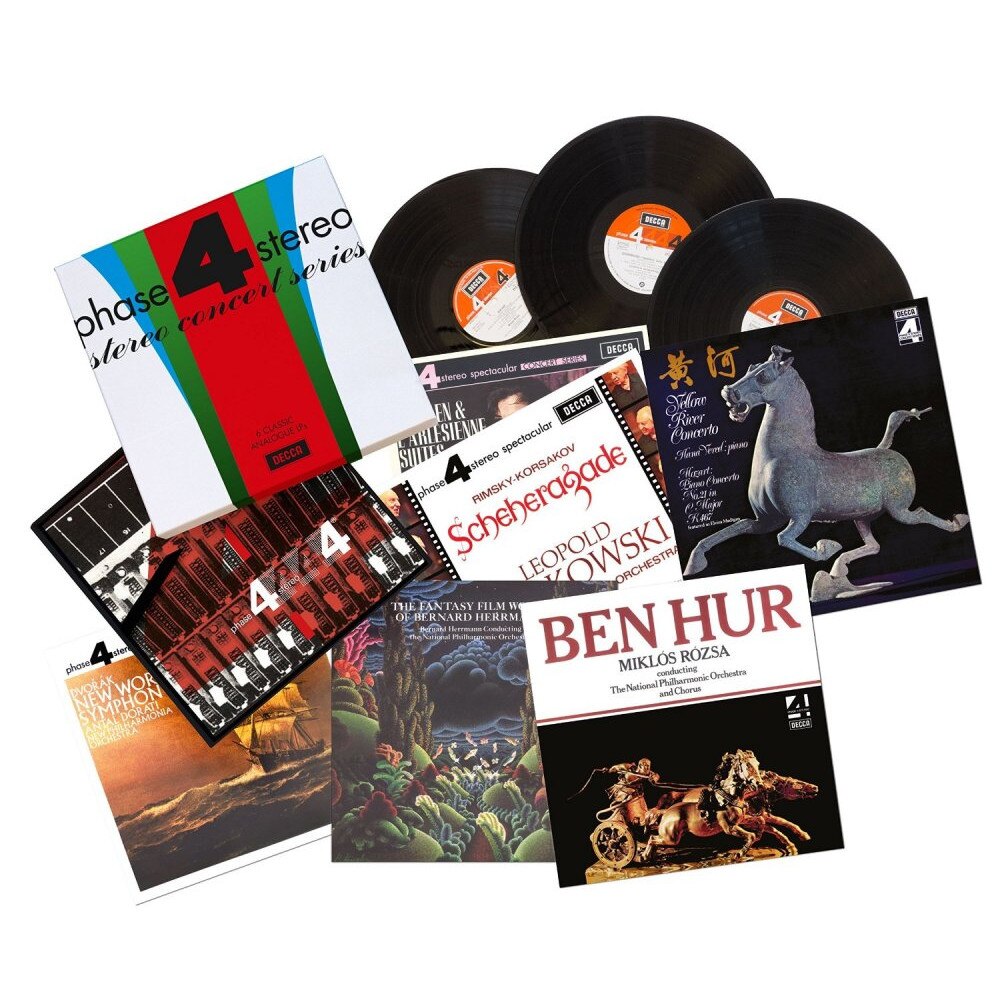 Dorati,Rosza,Herrmann,Vered,Munch,Stokowski - Phase Four Sterea Concert Series (6 Vinyl)