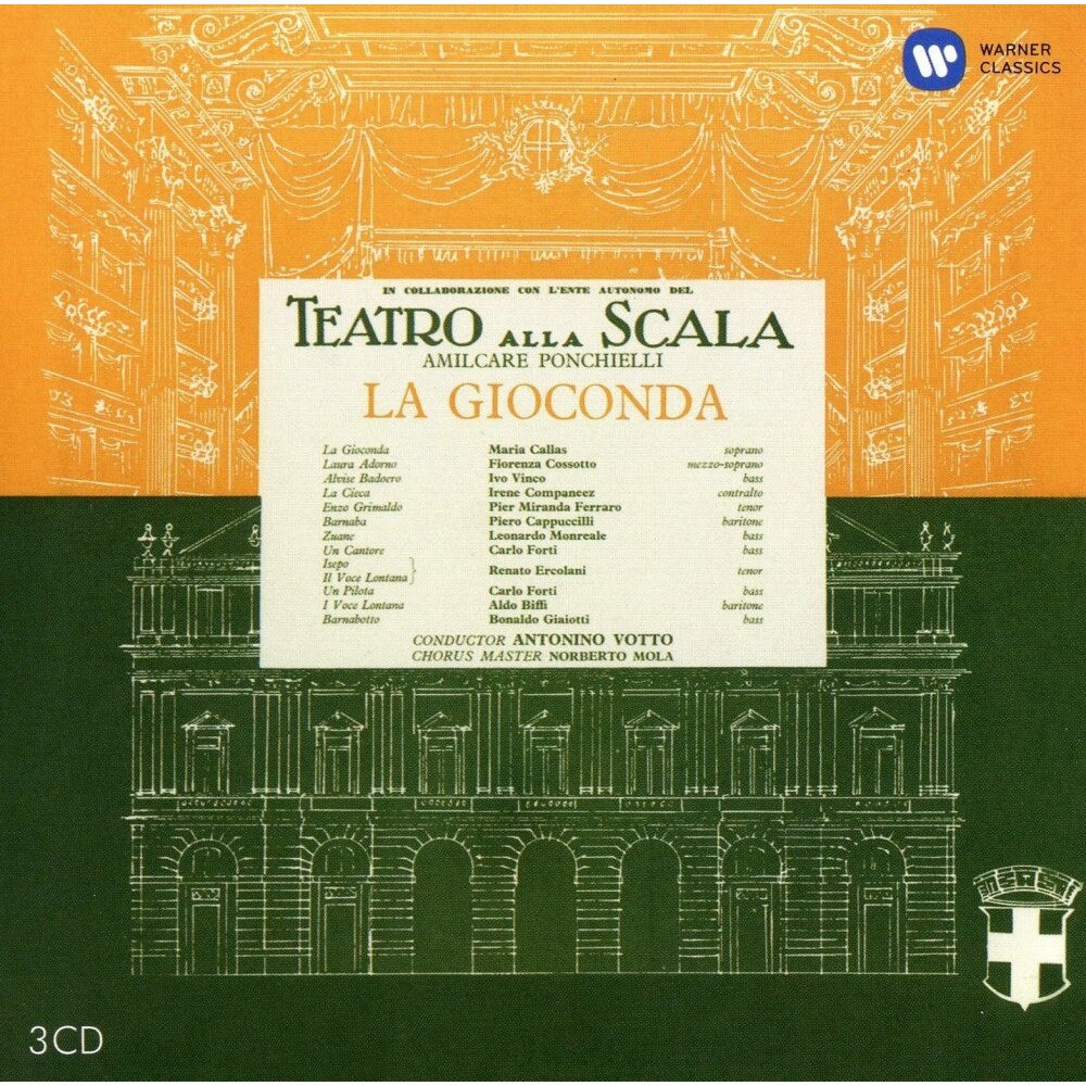 Maria Callas,Fiorenza Cossotto,Irene Companeez,Ivo Vinico,Coro e Orchestra del Teatro alla Scala di Milano,Antonio Votto - Ponchielli:La Gioconda(1959) (3CD)