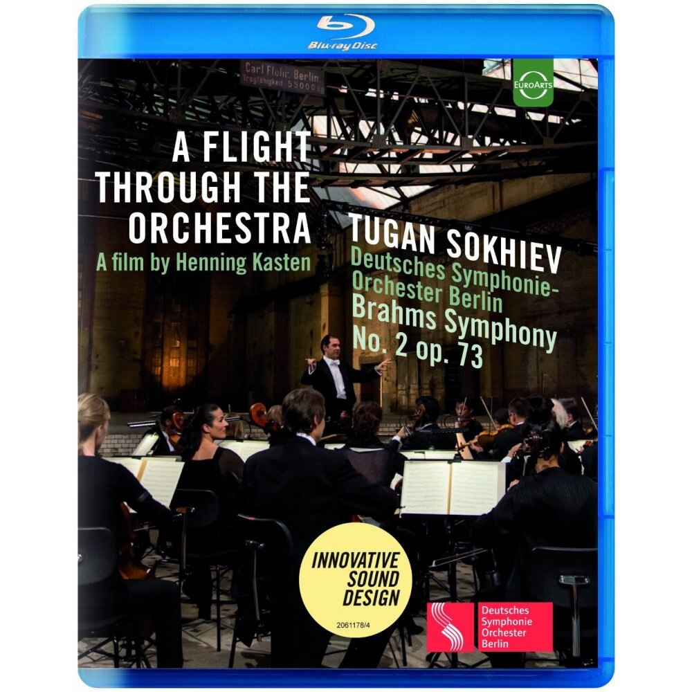 Tugan Sokhiev,Deutsches Symphonie Orchestra Berlin - A Flight Through the Orchestra a film by Henning Kasten (Blu-Ray)