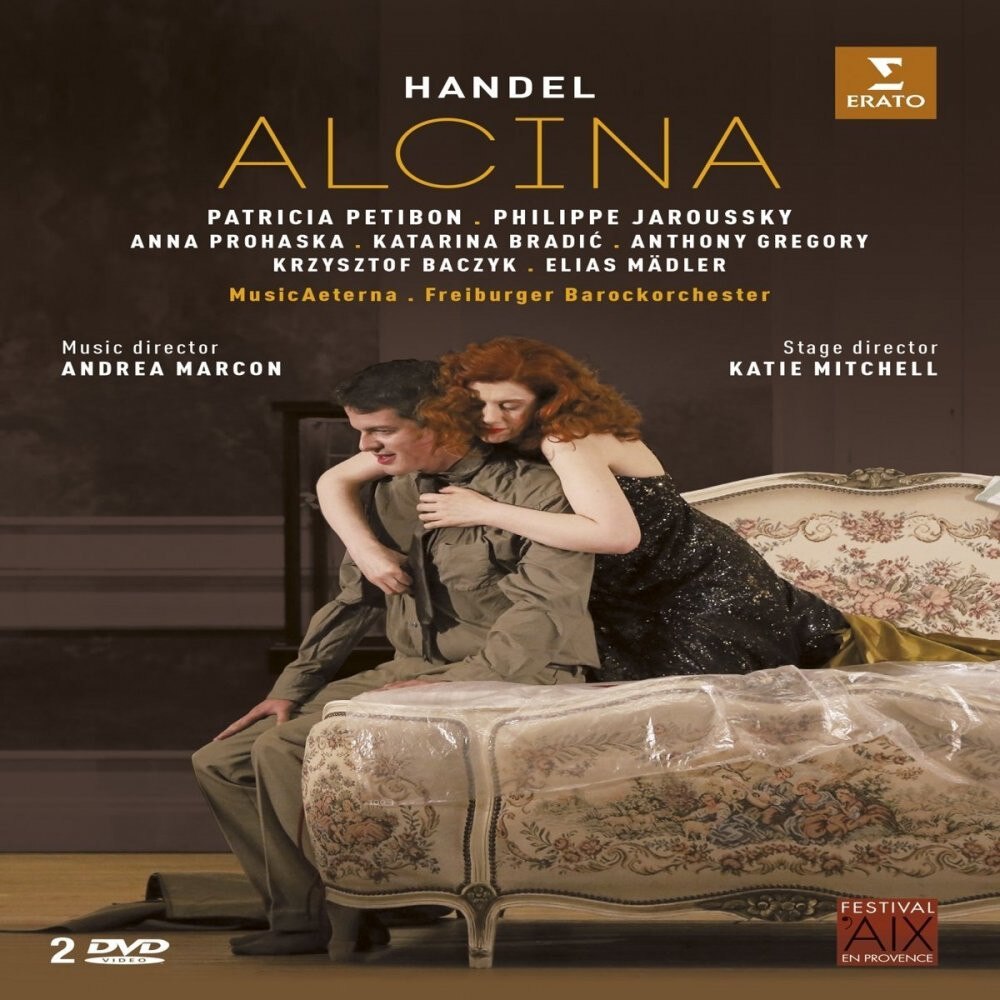 Patricia Petibon,Philippe Jaroussky,Anna Prohaska,MusicAeterna,Freiburger Barockorchester ,Andrea Marcon - Handel: Alcina (2DVD)