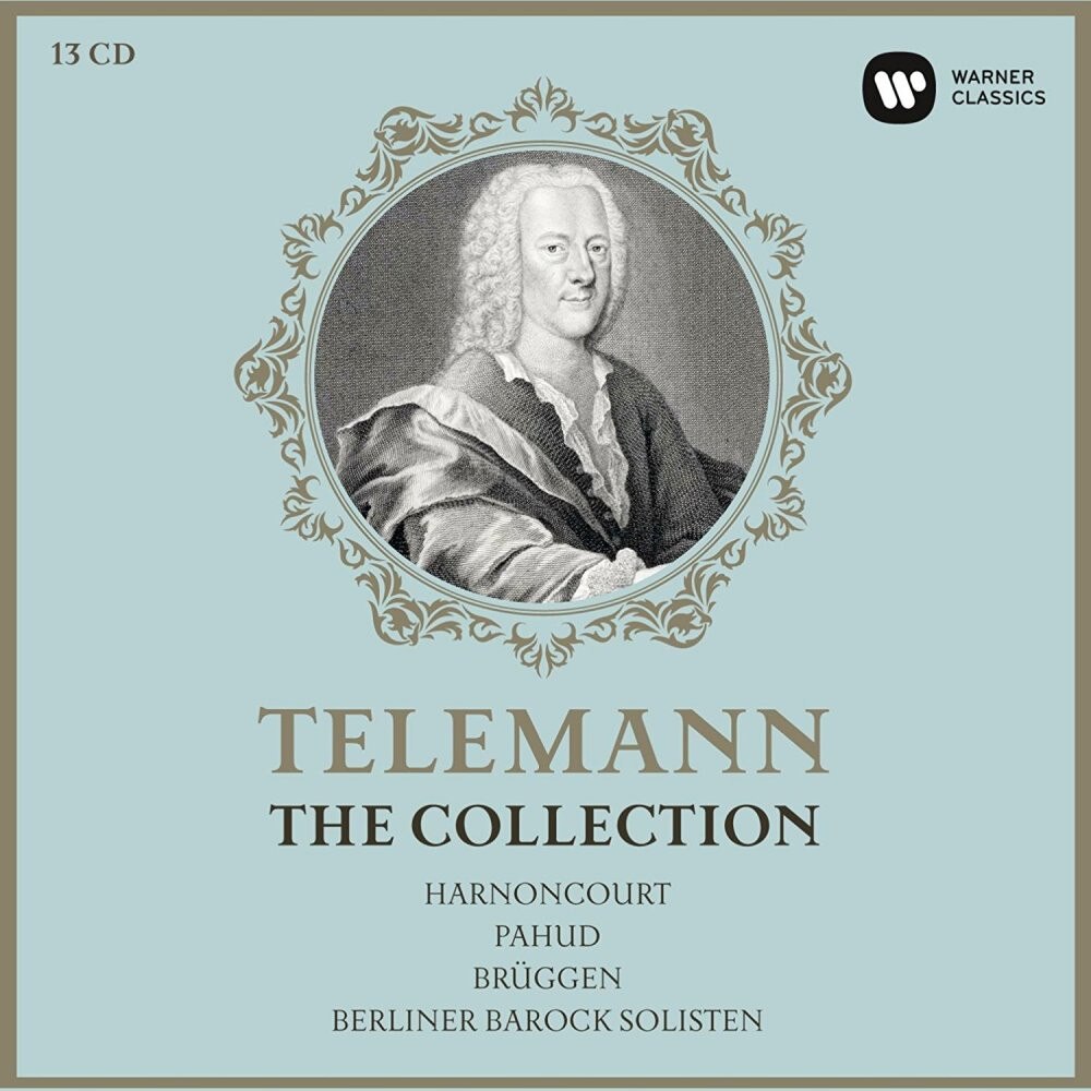 Harnoncourt-Pahud-Bruggen-Berliner Barock Solisten - Telemann-The Collection (13 CD)