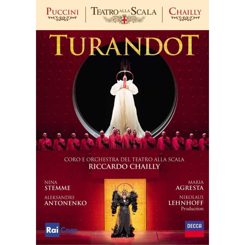 Nina Stemme,Maria Agresta,Riccardo Chailly,Teatro alla Scala - Puccini:Turandot (DVD)