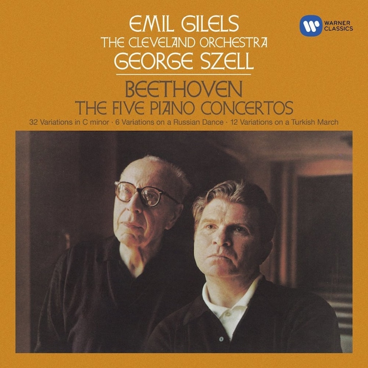 Emil Gilels/George Szell/The Cleveland Orchestra - Beethoven:The Five Piano Concertos (3CD)