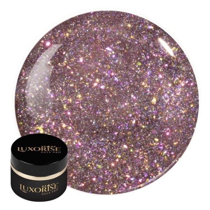 UV гел за изграждане на нокти RevoFlex LUXORISE 15 мл, Очарователна елегантност