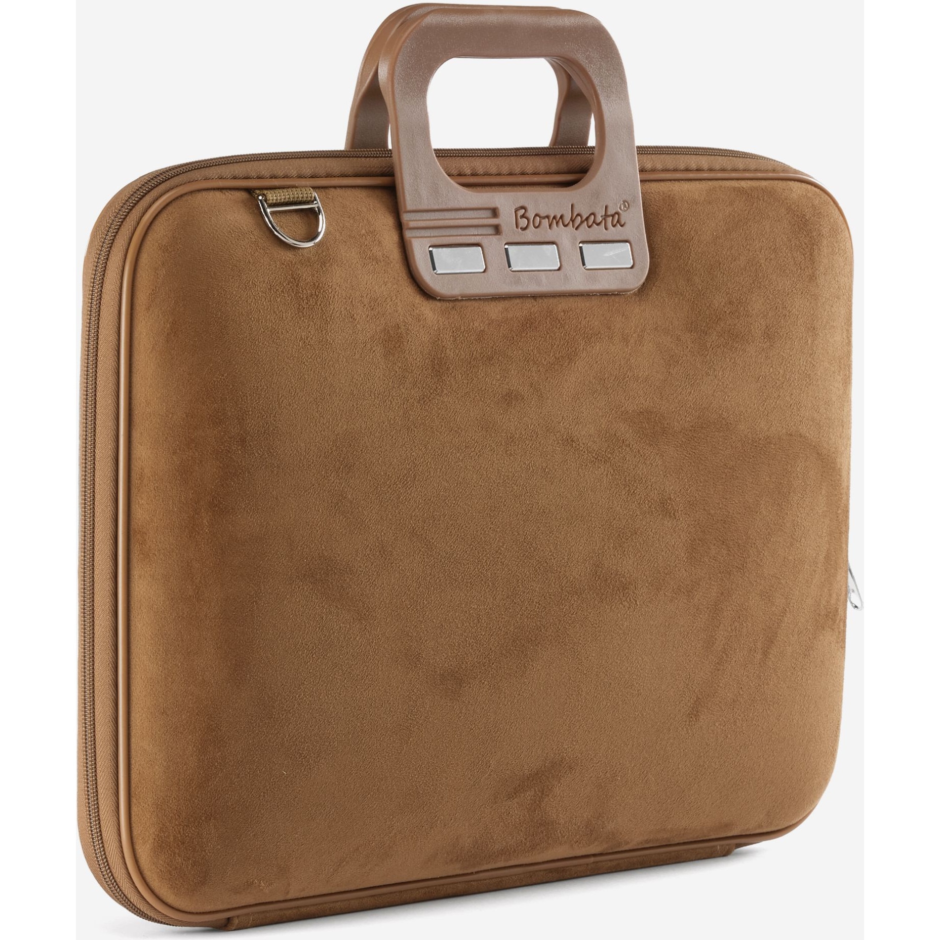 Geantă Bombata Camoscio 15, 6-16 inch Maro