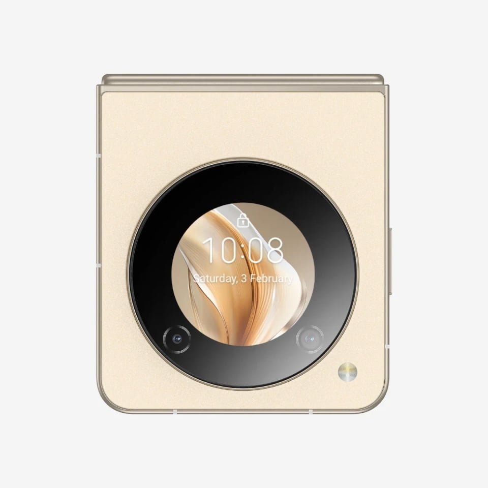 Telefon mobil ZTE nubia FLIP, Dual SIM, 12GB RAM, 512GB, 5G, Gold