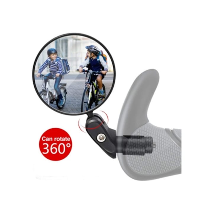 Огледало за велосипед 360, регулируемо, 17-22 мм