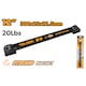 Bara magnetica profesionala pentru scule TOLSEN 12" (300 mm), cadru ABS/PP rezistent, capacitate 20 lbs (10 kg), montare usoara pe perete cu suruburi incluse, ideala pentru organizare ciocane, chei, surubelnite in garaj si atelier