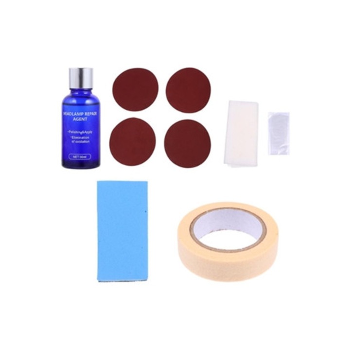 Set agent de renovare lampa auto