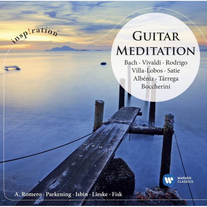 A.Romero-Parkening-Isbin-Lieske-Fisk - Guitar Meditation:Bach-Vivaldi-Rodrigo-Villa-Lobos-Tarrega-Boccherini (CD)