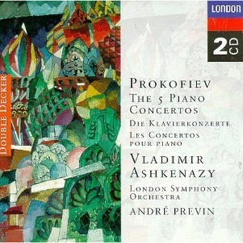 Vladimir Aschenazy - Prokofiev: The Five Piano Concertos (2CD) Vladimir Aschenazy - Prokofiev: The Five Piano Concertos (2CD)