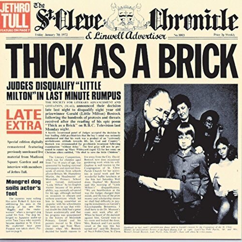 Jethro Tull - Thick as a Brick (CD)