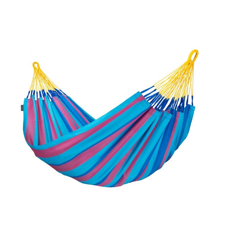 Hamac La Siesta Sonrisa H140, Polipropilena, 300 x 140 cm, Albastru/Mov