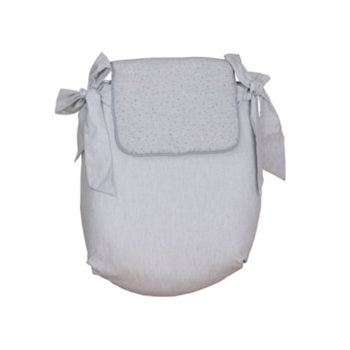 Protectie pat pentru bebelusi SWEET ROOM Diamonds, lenjerie, multicolor, 60x120cm