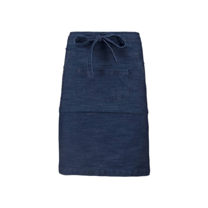 Sorturi bucatarie si gratar, sort cu buzunar, albastru, 50x90cm