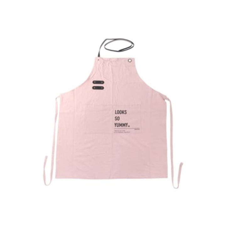 Sorturi bucatarie si gratar, sort din bumbac si in, ajustabil, roz