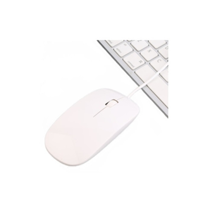 Mouse optic USB ultra-subtire, Aquaforge, pentru PC