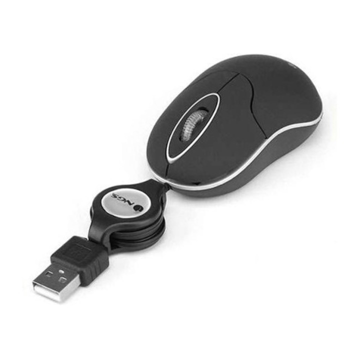 Mouse optic NGS Black Sim, negru