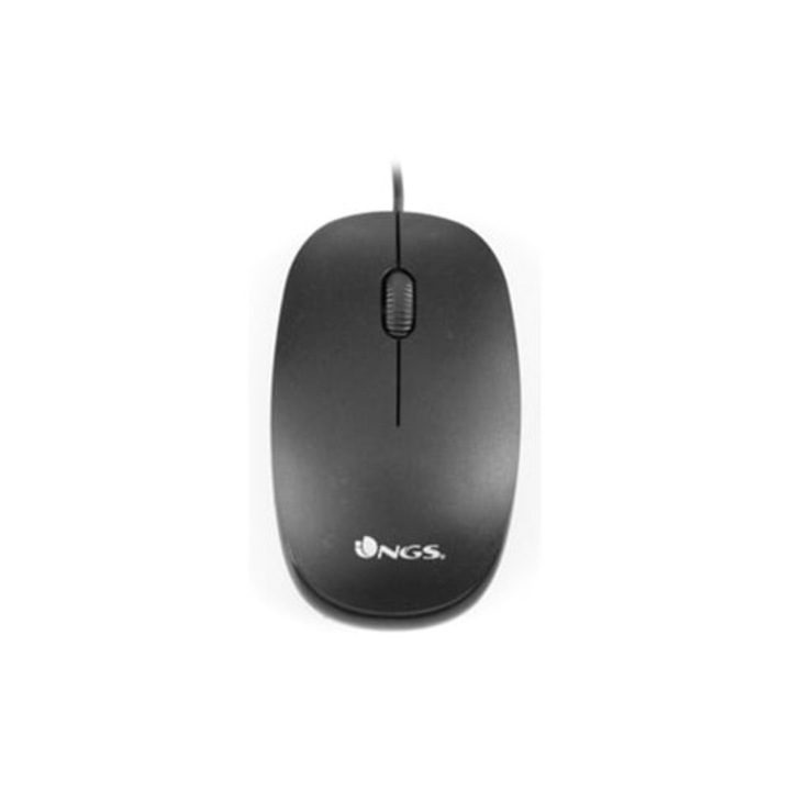 Mouse optic NGS Flame, 1000 dpi, negru