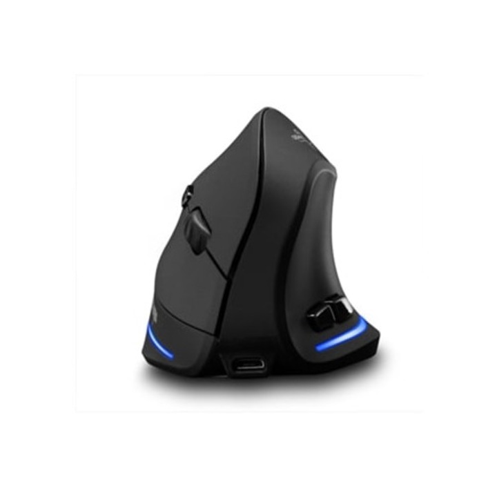 Mouse vertical wireless F-35 ergonomic reincarcabil 2400 DPI