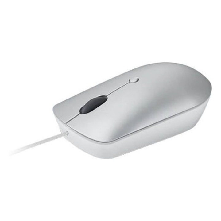 Mouse compact LENOVO 540, cablu USB, 2400 dpi, gri