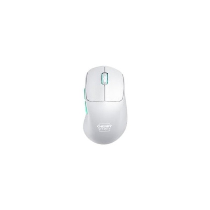Mouse de gaming wireless Cherry Xtrfy M64, alb