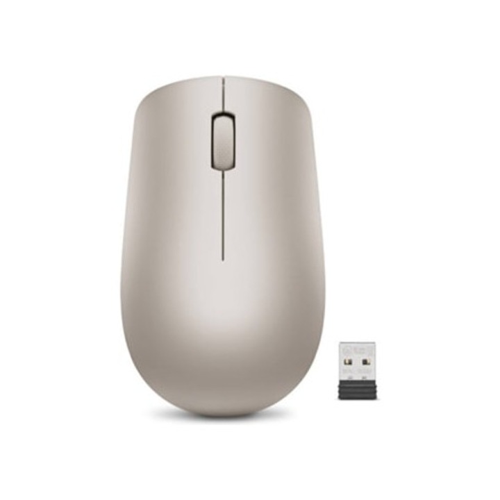 Mouse wireless LENOVO 530, 1200 dpi, bej