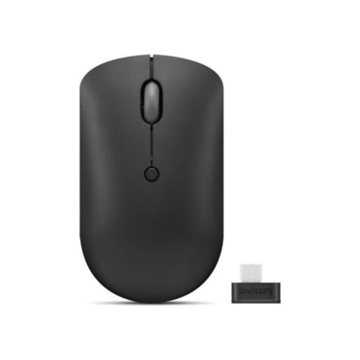 Mouse LENOVO 400 USB-C wireless 2400 dpi negru
