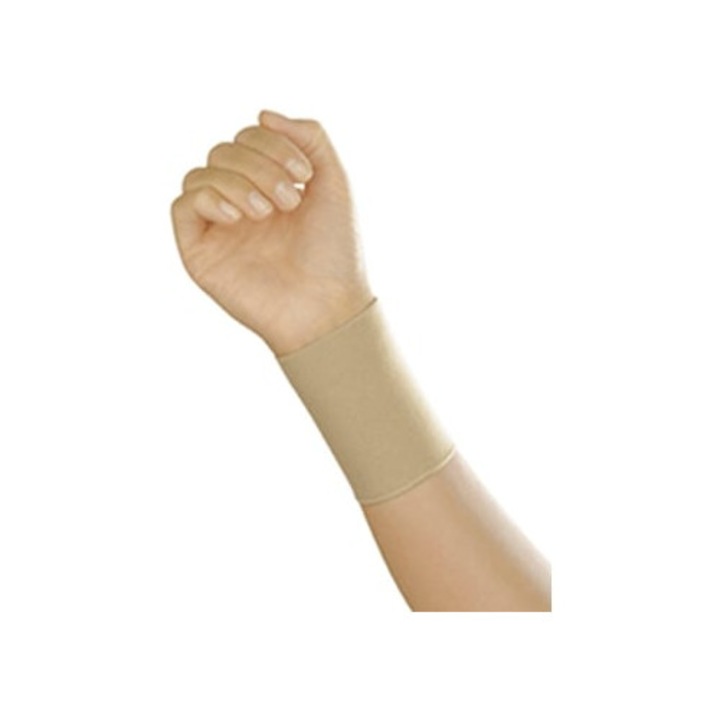 Bratara elastica pentru incheietura, bej, L