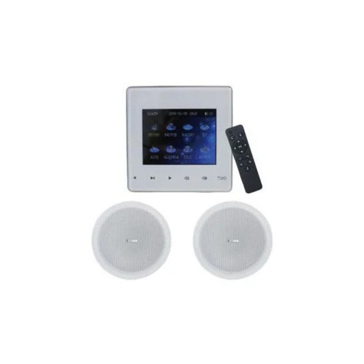EHD audio rendszer, Bluetooth, 2 hangszóró, fehér