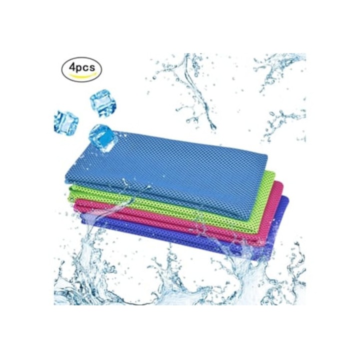 Prosoape racoritoare, 30x80cm, set 4 buc