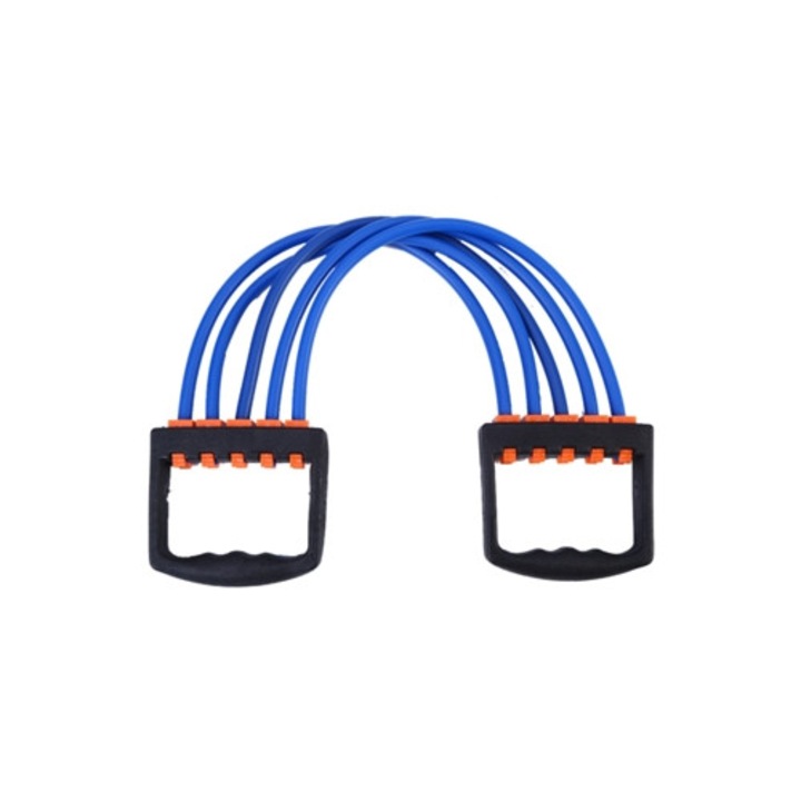Banda de rezistenta ajustabila pentru exercitii de brate, set, multicolor
