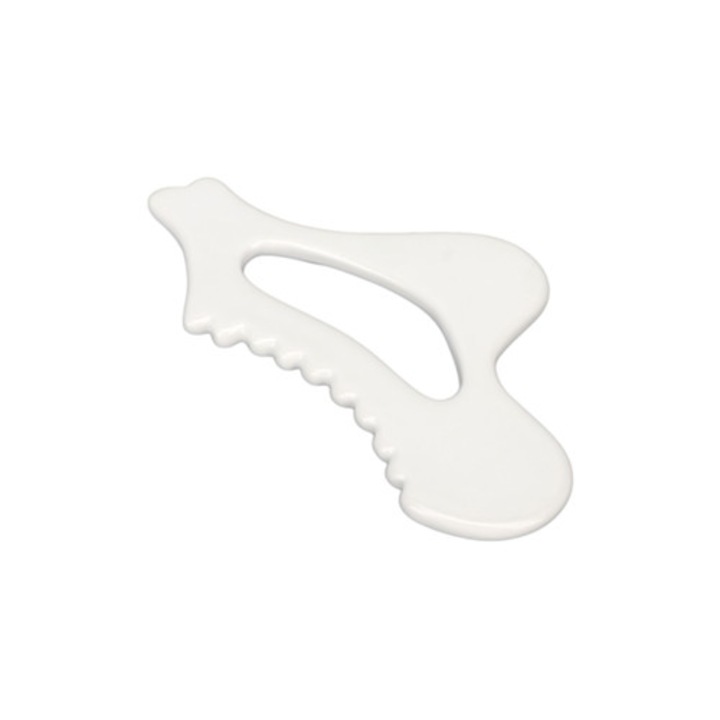 Instrument Gua Sha pentru drenaj limfatic, masaj profund, relaxare musculara, multicolor