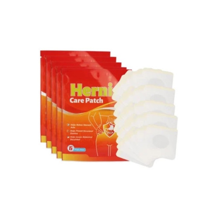 Plasturi pentru dureri de hernie abdominala, set de 30 bucati